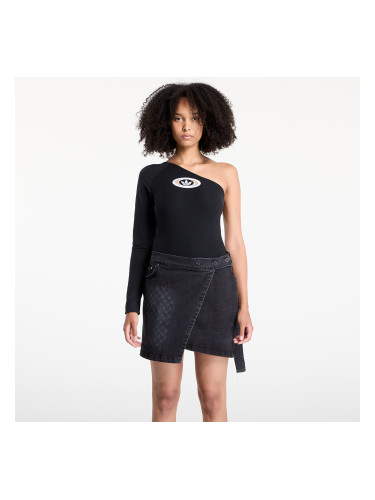 adidas Originals Campus 2000 One-Shoulder Bodysuit Black L