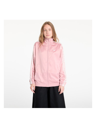 Яке adidas Originals Satin Firebird Track Top Ruffle 3-Stripes Wonder Mauve S
