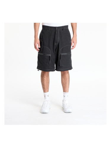 Къси панталони PLEASURES Raider Cargo Shorts Black 28