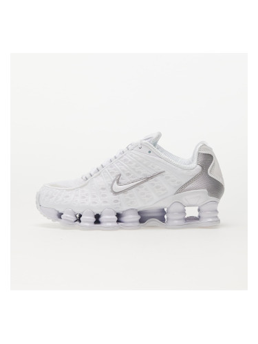 Сникърси Nike W Shox Tl White/ White-Metallic Silver-Max Orange EUR 42