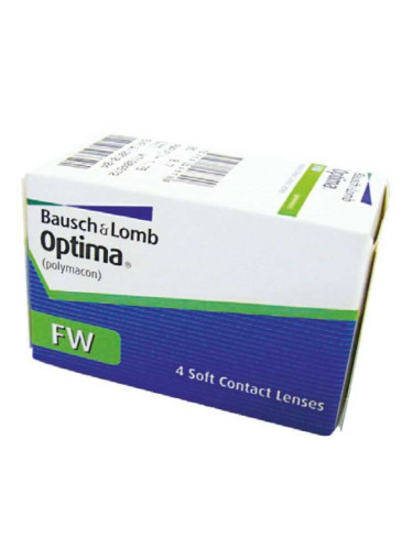 Тримесечни контактни лещи Optima FW  (4 лещи)