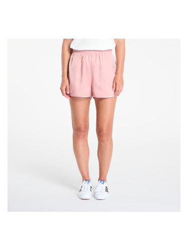 Къси панталони adidas Originals Satin Shorts Ruffle 3-Stripes Wonder Mauve XXS