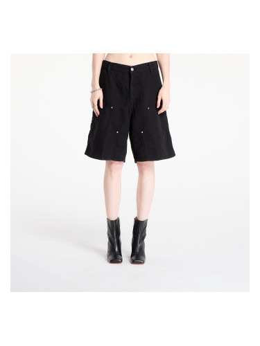 Къси панталони Carhartt WIP W' Branford Double Knee Short Black Garment Dyed XS