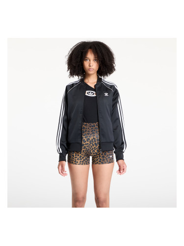 Суитшърт adidas SST Adicolor Satin Track Top Black/ White S