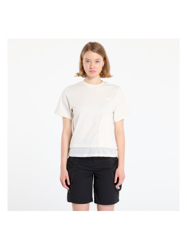 Тениска The North Face Fabric Mix Ss Tee - Ap White Dune XS