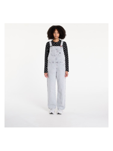 Дънки Carhartt WIP W' Bib Overall Straight Black Chalk Wash M