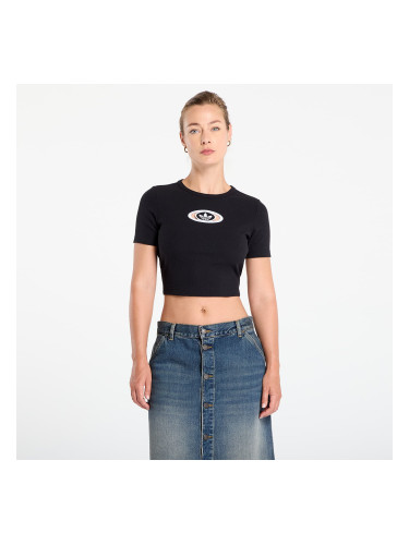 Тениска adidas Originals Campus 2000 Back Cut Out Rib T-Shirt Black L