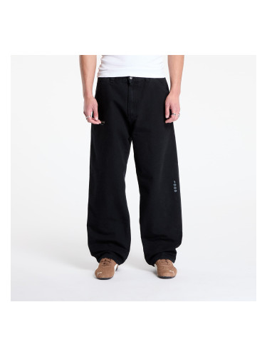 Панталони Carhartt WIP OG Single Knee Graphic Pant Black Heavy Stone Wash XS