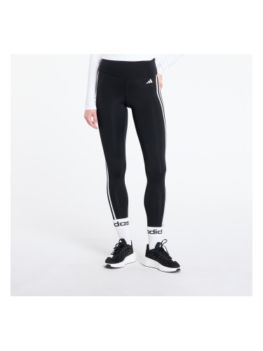 Легени adidas Train Essentials 3-Stripes High-Waisted 7/8 Leggings Black/ Cream White/ Gum 3 XS