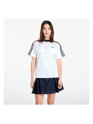 Тениска adidas Adicolor Football Jacquard T-Shirt White L