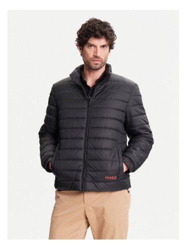 HUGO Преходно яке 50544999 Черен Regular Fit