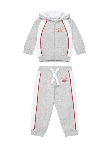 Guess Анцуг I5YG01 KA6R4 Сив Regular Fit