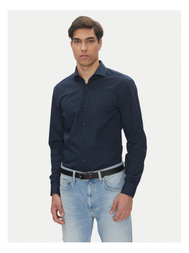 HUGO Риза C-Jason 50293691 Тъмносин Slim Fit