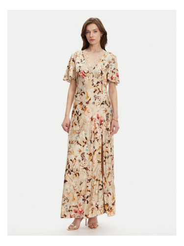 Guess Официална рокля W5YK01 WHEZ2 Бежов Regular Fit