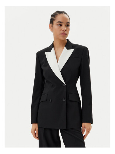 HUGO Сако Azuna 50544752 Черен Regular Fit