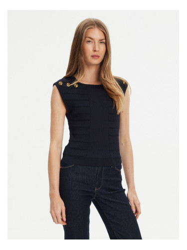 Guess Блуза W5YR12 Z0130 Тъмносин Regular Fit