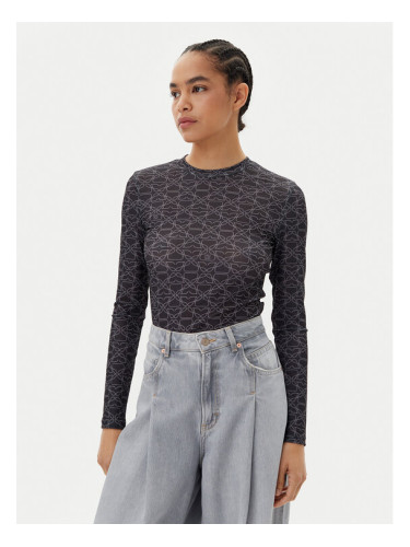 HUGO Блуза Diralina_10 50542422 Черен Slim Fit