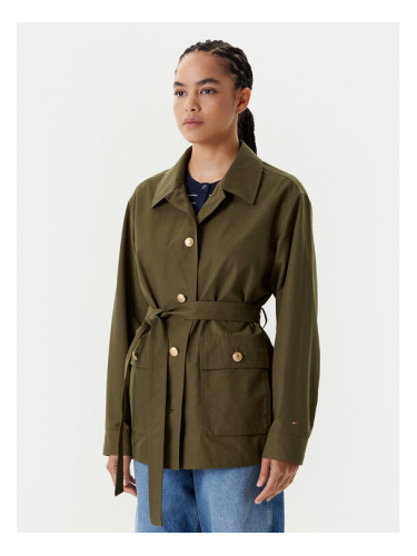 Tommy Hilfiger Преходно яке WW0WW45620 Зелен Regular Fit