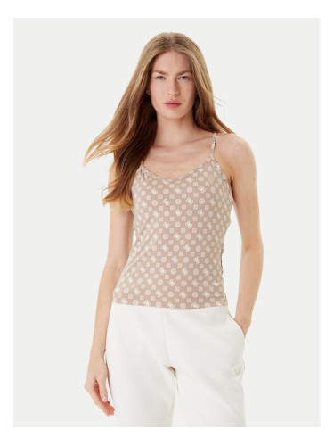 Guess топ V5YP11 MC03W Бежов Slim Fit