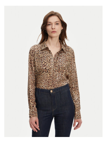 Marciano Guess Риза 5GGH32 7298A Бежов Regular Fit