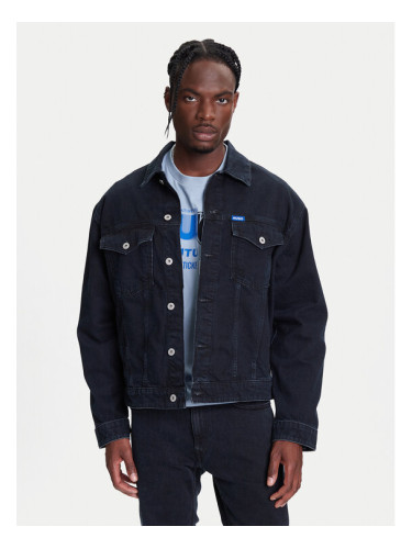 HUGO Дънково яке Dex 50541714 Тъмносин Regular Fit