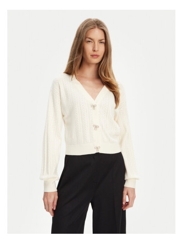 Guess Кардиган W5YR01 Z2ZK2 Бял Regular Fit