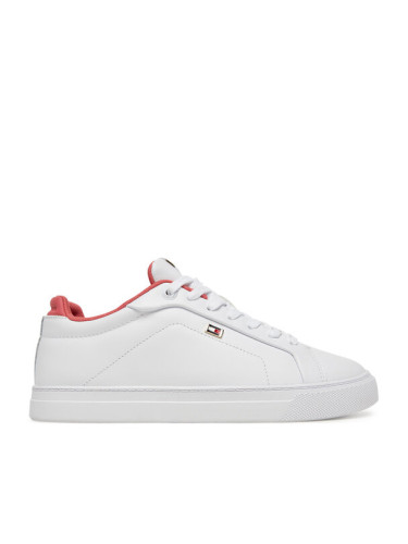 Tommy Hilfiger Сникърси Sporty Sneaker FW0FW08899 Бял