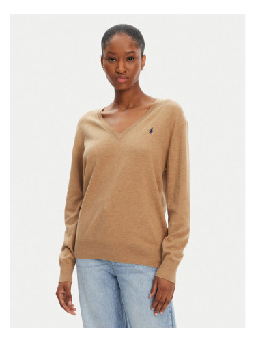 Polo Ralph Lauren Пуловер 211972105003 Бежов Straight Fit