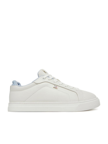 Tommy Hilfiger Сникърси Sporty Sneaker FW0FW08899 Бял