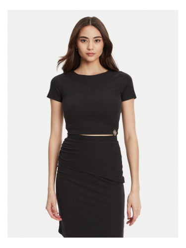 Guess Тишърт W5YP14 KAQL2 Черен Regular Fit