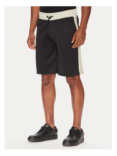 Guess Спортни шорти Z5YD01 KCRU2 Черен Regular Fit