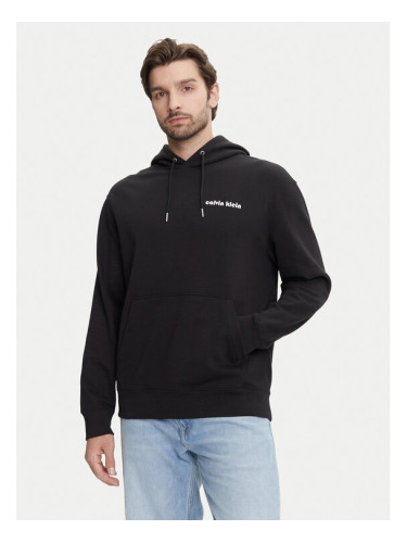 Calvin Klein Jeans Суитшърт LV04RC293G Черен Regular Fit