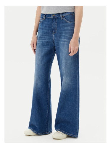 Guess Jeans Дънки W5YA0O D0021 Син Wide Leg