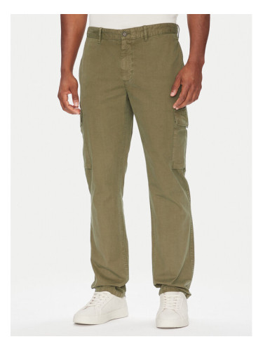 Tommy Hilfiger Текстилни панталони Denton MW0MW39695 Зелен Straight Fit