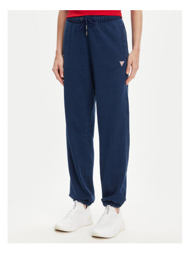 Guess Jeans Долнище анцуг W5YB65 KCXQ1 Тъмносин Regular Fit