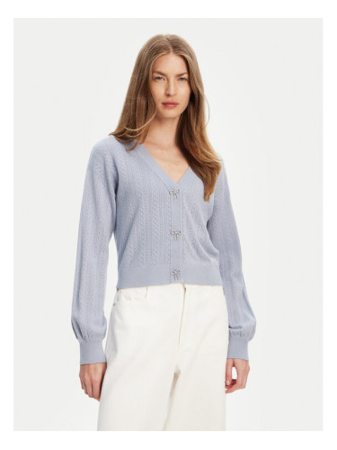 Guess Кардиган W5YR01 Z2ZK2 Син Regular Fit