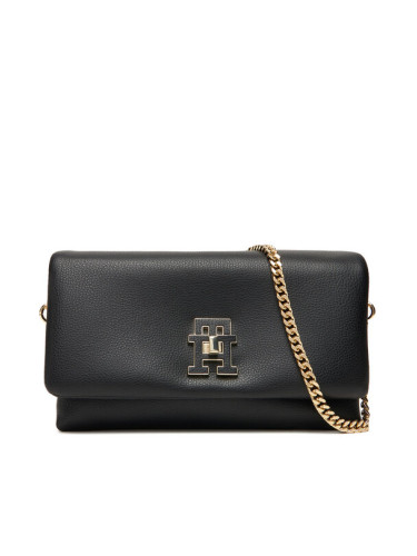 Tommy Hilfiger Дамска чанта Th Modern Mini Crossover AW0AW17462 Черен