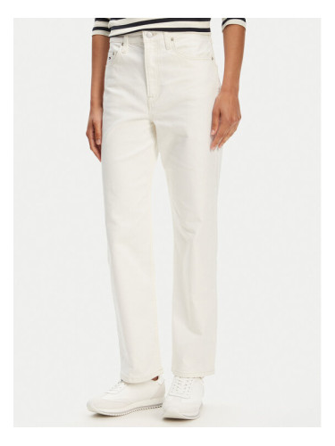 Tommy Jeans Дънки Layla DW0DW20481 Бял Slim Fit