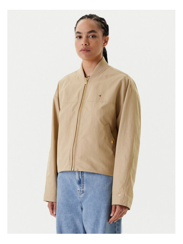 Tommy Hilfiger Яке бомбър WW0WW45619 Бежов Relaxed Fit