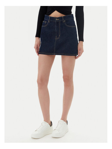 Guess Jeans Дънкова пола W5YD0Q D5M4C Тъмносин Regular Fit