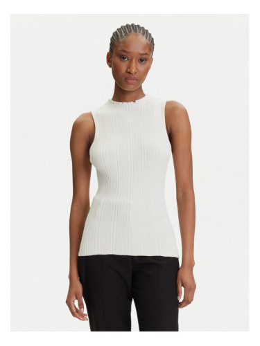 HUGO Блуза Sarepilk 50542597 Екрю Slim Fit