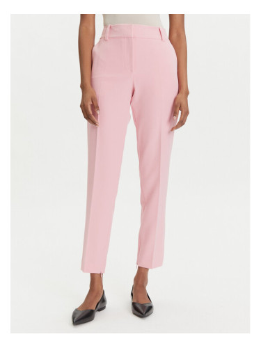 HUGO Текстилни панталони Hedima-1 50544742 Розов Slim Fit