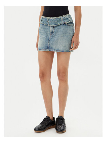 HUGO Дънкова пола Gamini 50541549 Син Regular Fit