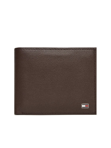 Tommy Hilfiger Портфейл Th Flag Cc And Coin AM0AM13519 Кафяв