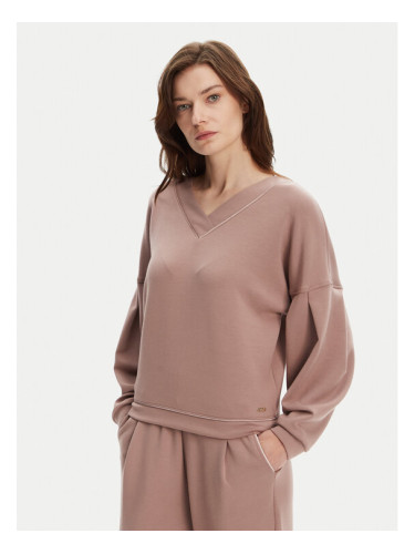 BOSS Суитшърт Scuba 50545647 Бежов Relaxed Fit