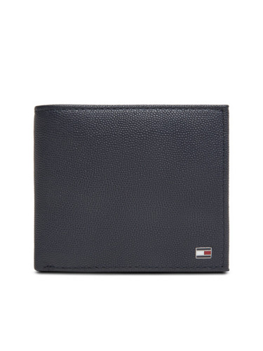 Tommy Hilfiger Портфейл Th Flag Cc Flap And Coin AM0AM13520 Тъмносин