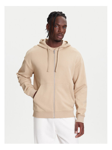HUGO Суитшърт Dapozip 50548651 Бежов Relaxed Fit