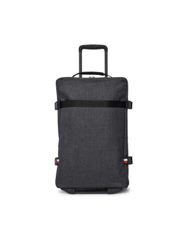 Tommy Hilfiger Самолетен куфар за ръчен багаж Th Nylon Travel Soft AM0AM13554 Сив