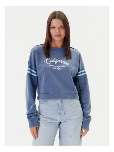 Guess Суитшърт W5YQ24 K68I4 Син Regular Fit