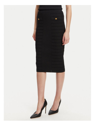 Guess Пола тип молив W5YD66 Z0130 Черен Slim Fit